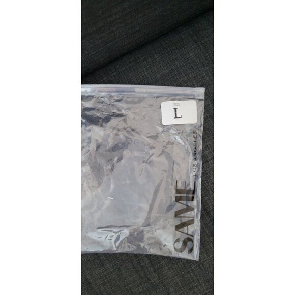 SAME LOS ANGELES BIKINY WOMENS Triangle Top Rosette SZ Large - Picture 5 of 5